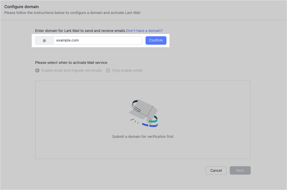 lark-configure-domain