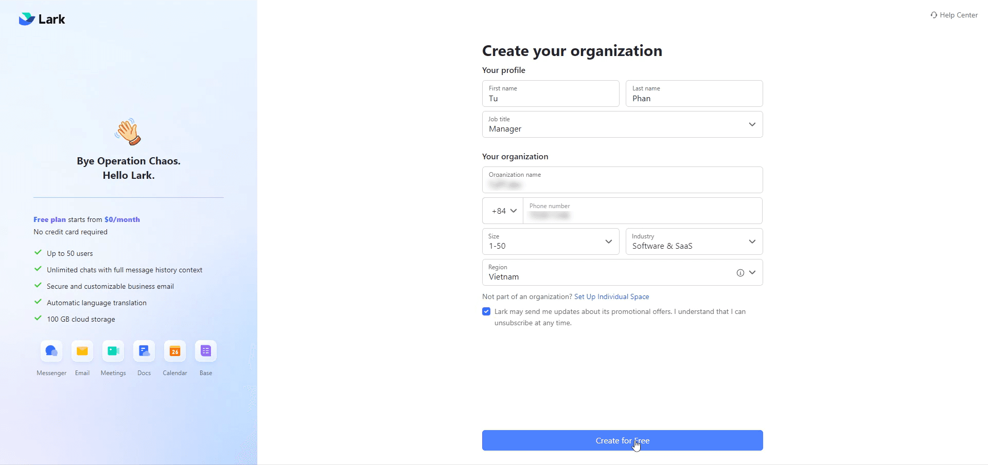 lark-create-your-organization