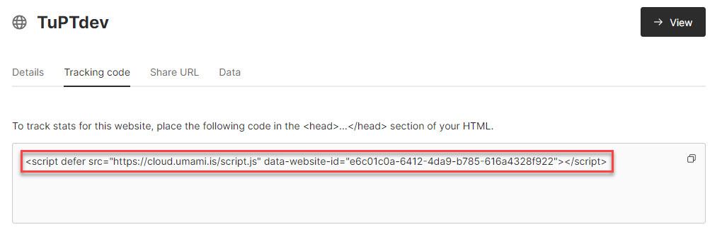 umami-tracking-code